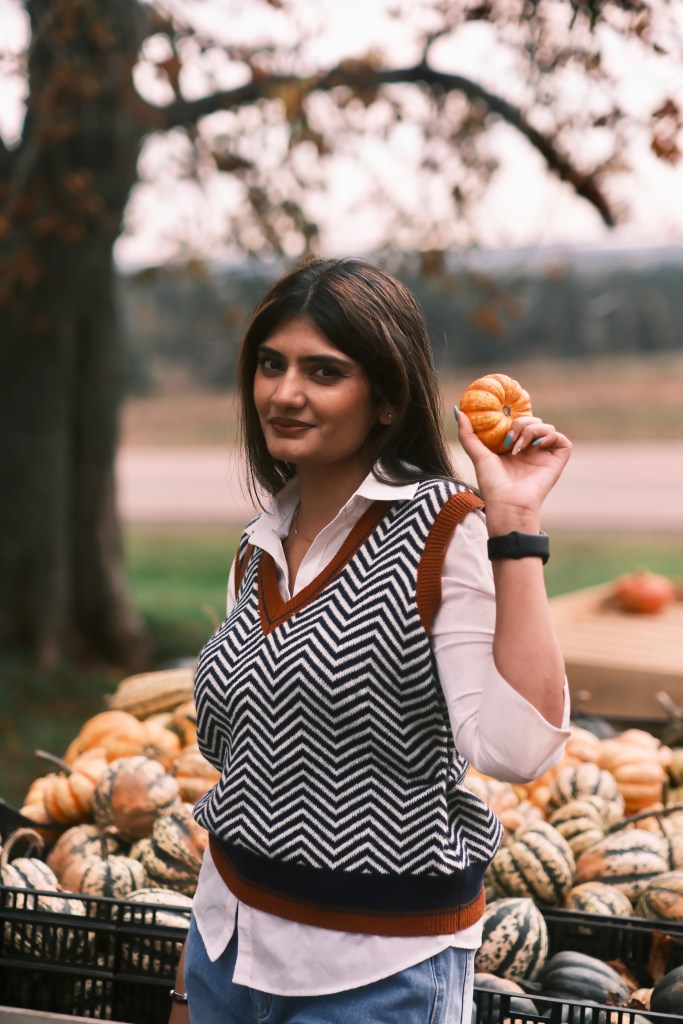 Autumn portrait photography