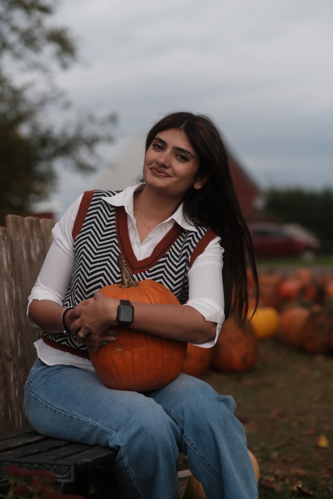 Autumn portrait photography